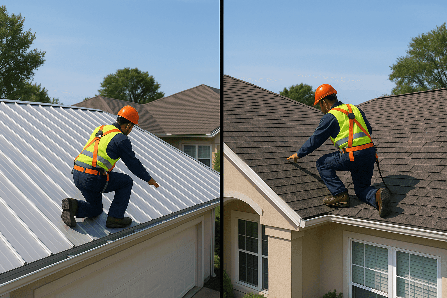 Shingle vs. Metal Roofs: Pros, Cons, and Cost Guide